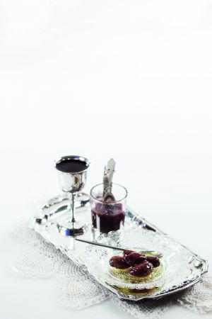 Γλυκό του κουταλιού ελιά και ελιά μαρμελάδα