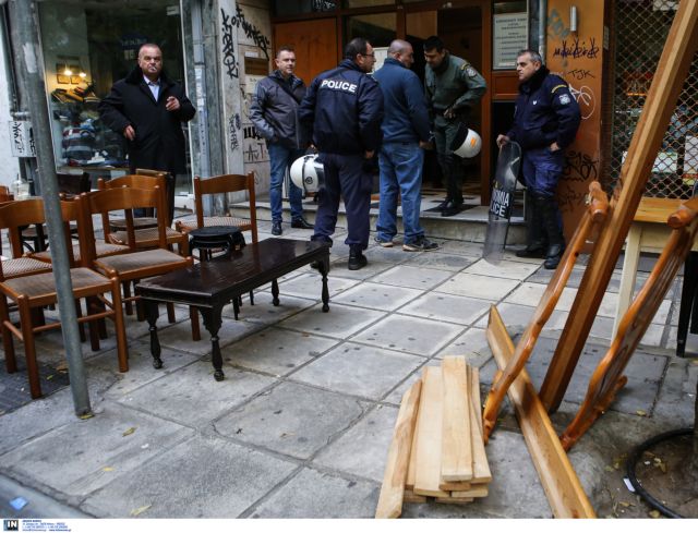 Αστυνομική επέμβαση στο αντιπροσωπείο της Μονής Εσφιγμένου