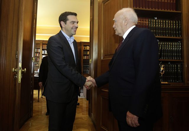 Alexis Tsipras to be sworn in as new Prime Minister at 4pm on Monday