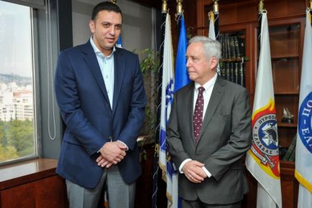 Η ασφάλεια στη συνάντηση Κικίλια-αμερικανού πρέσβη στην Ελλάδα