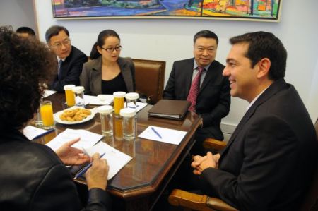 Συνάντηση ΣΥΡΙΖΑ με στελέχη της κινεζικής κυβέρνησης