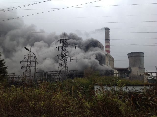 Ptolemaida: Two units destroyed in thermal power plant blaze