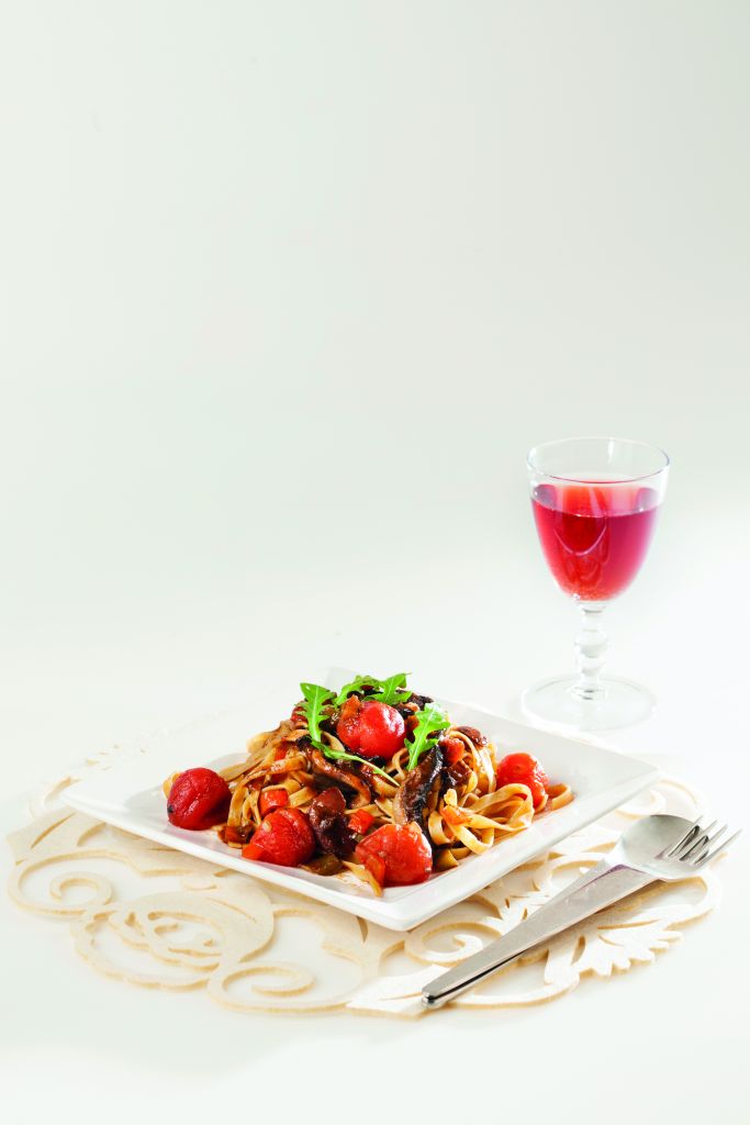 Ταλιατέλες με σάλτσα λαχανικών