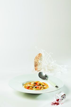 Χορτόσουπα με νουντλς