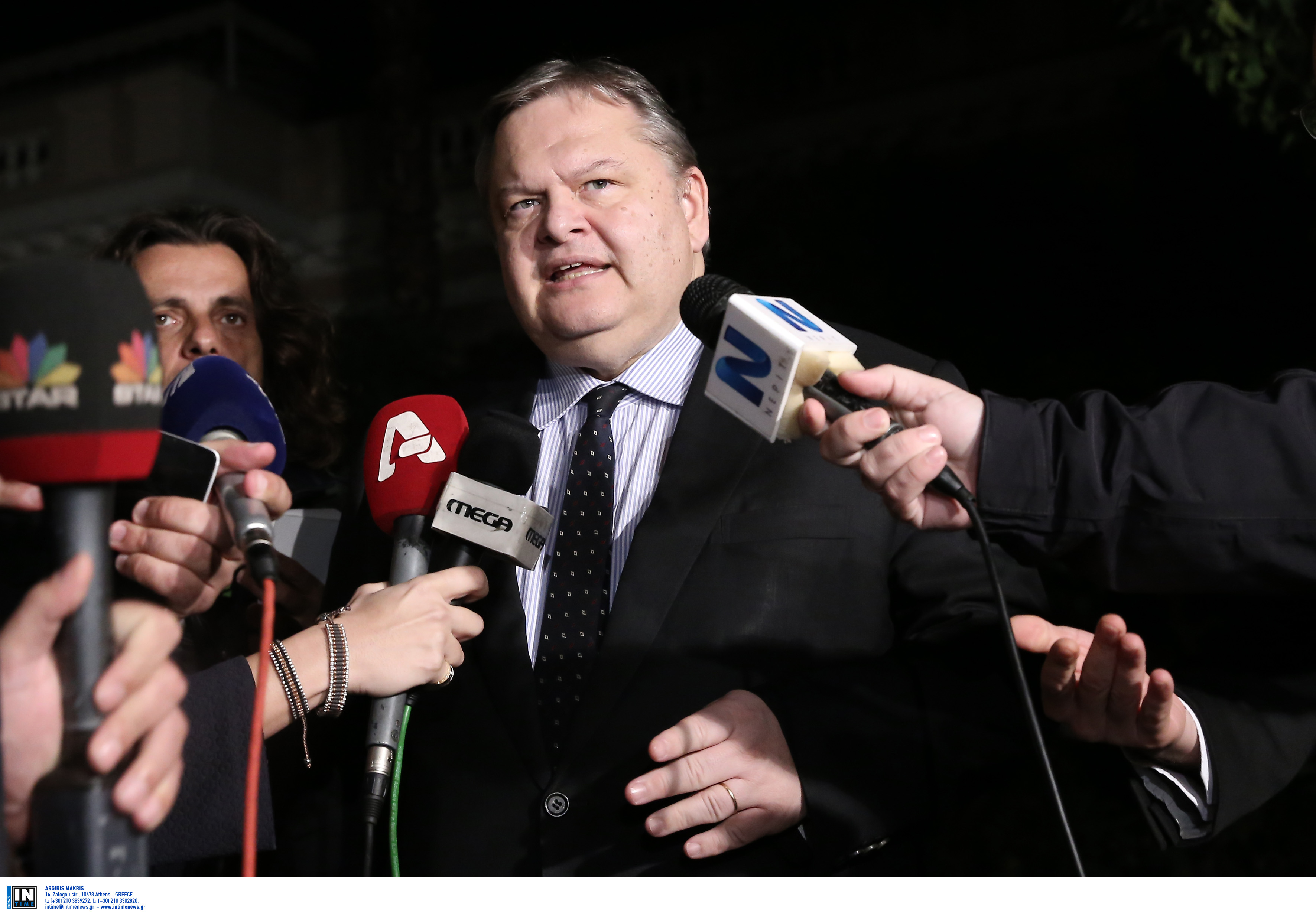 Βενιζέλος: Η κυβέρνηση στηρίζει απόλυτα τον Χαρδούβελη