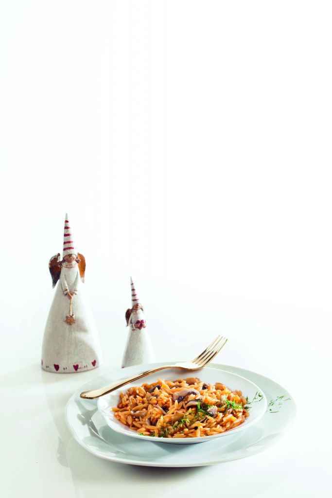 Γιουβέτσι με μανιτάρια