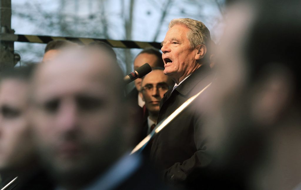 Τσεχία: Πέταξαν αυγό στο κεφάλι του προέδρου της Γερμανίας