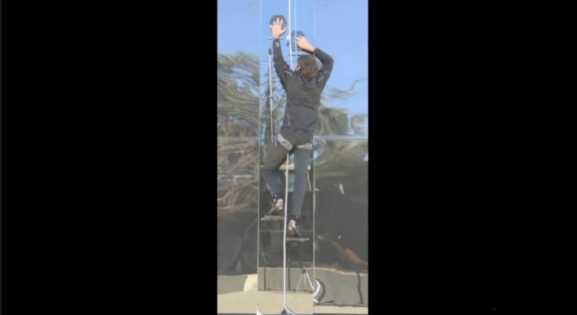 Φουτουριστική συσκευή αναρρίχησης μιμείται το σαμιαμίδι