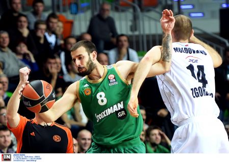 Ευρωλίγκα: Τουρόφ – Παναθηναϊκός (69 – 79)