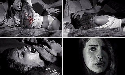 Σκηνές «βιασμού» της Λάνα Ντελ Ρέι σε βίντεο κλιπ του Μ. Μάνσον