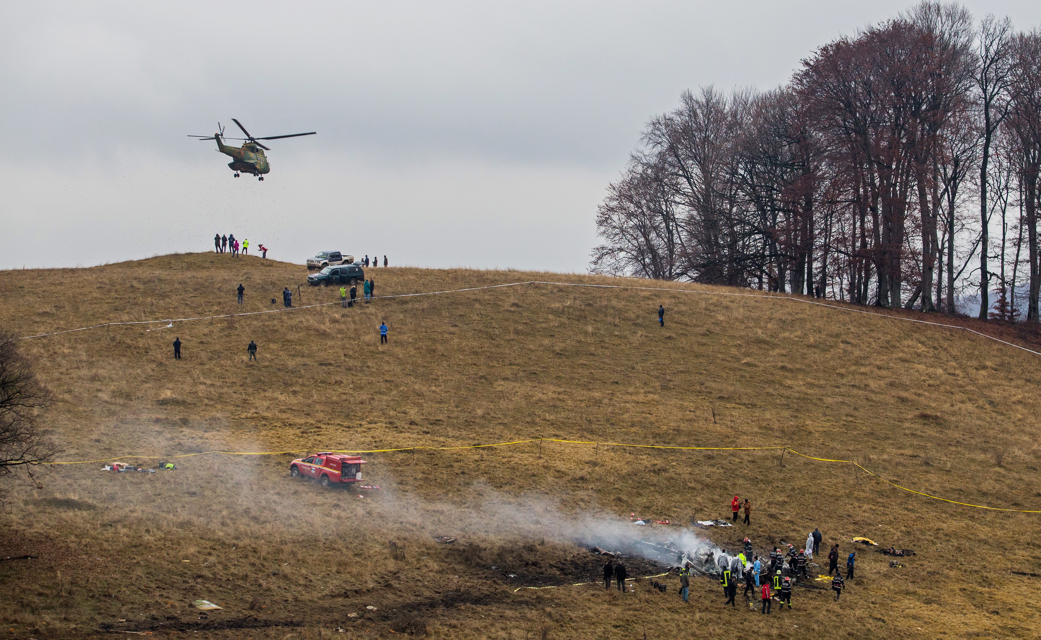 Ρουμανία: Συνετρίβη ελικόπτερο της υπηρεσίας άμεσης βοήθειας
