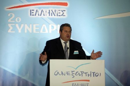 Καμμένος: Ούτε ένας βουλευτής των ΑΝΕΛ δεν θα ψηφίσει για πρόεδρο
