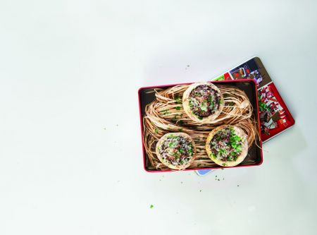 Γεμιστά μανιτάρια με κάστανο