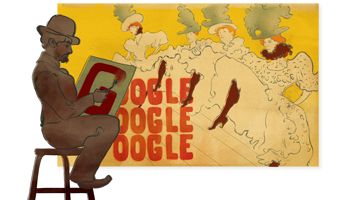 Αφιερωμένο στον ζωγράφο Τουλούζ Λοτρέκ το Doodle της Google