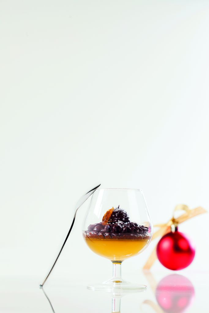 Μους σοκολάτας με περγαμόντο