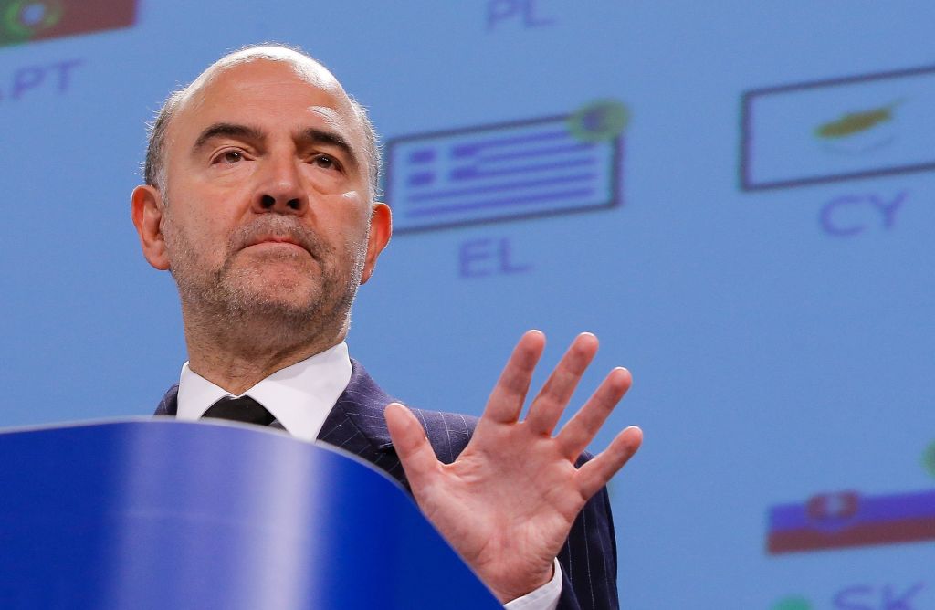 Μοσκοβισί: Προς το συμφέρον της ευρωζώνης οι αποφάσεις ΕΚΤ