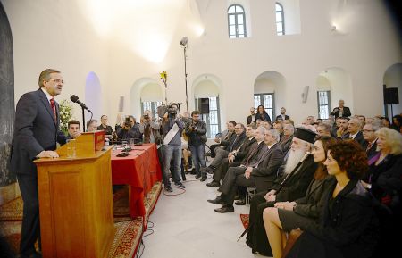 Σαμαράς: Οι δύσκολες στιγμές που περνάει ο λαός δεν θα διαρκέσουν πολύ