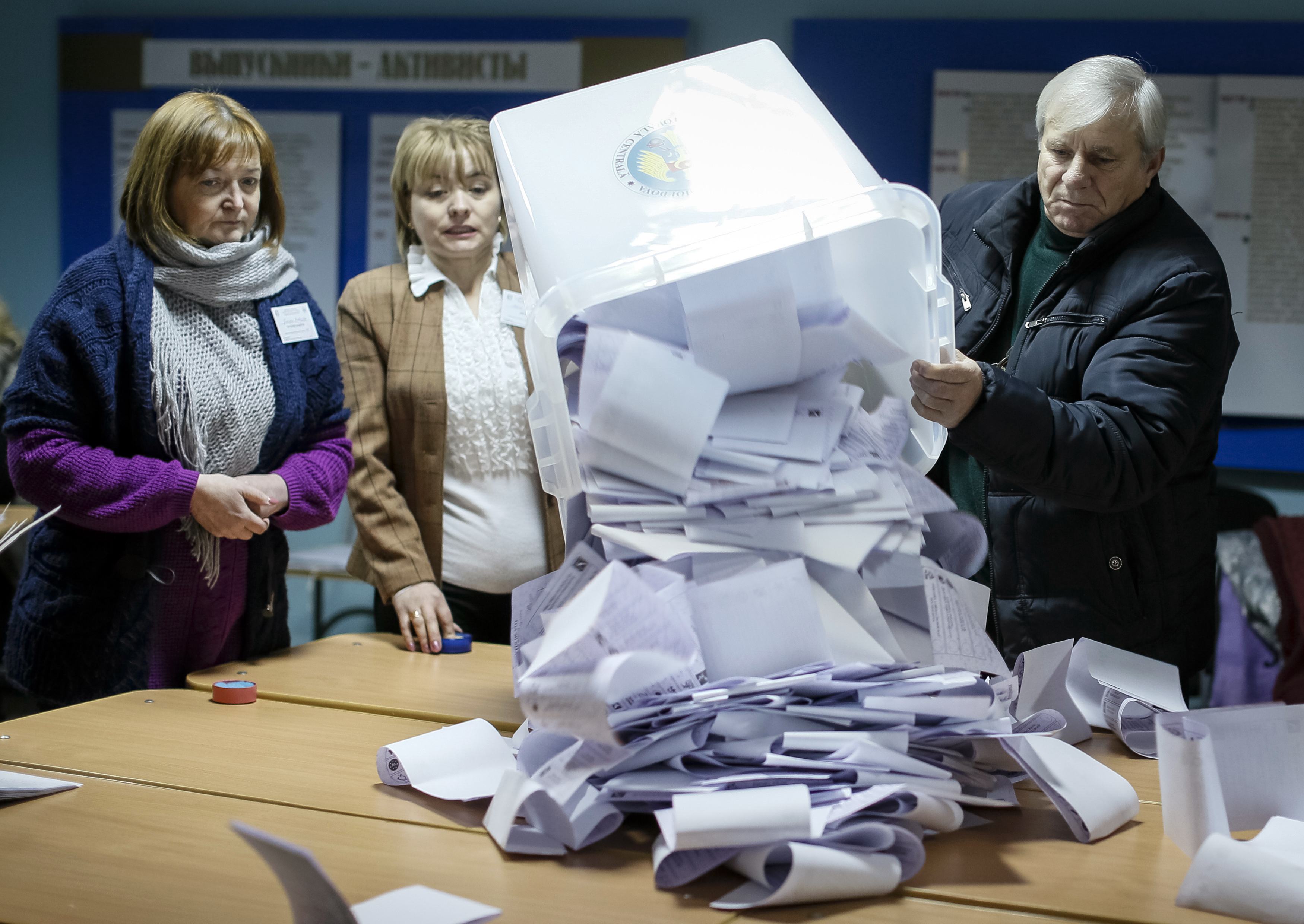 Μολδαβία: Πρώτο το φιλορωσικό κόμμα, στο 44,4  οι φιλοευρωπαϊστές