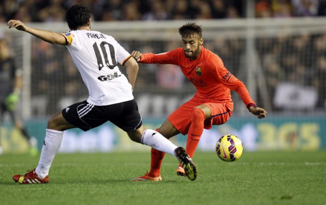 Νίκη της Μπαρτσελόνα επί της Βαλένθια στις καθυστερήσεις