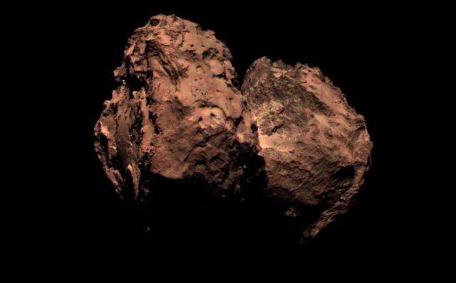 Πρώτη έγχρωμη εικόνα από τον κομήτη του Rosetta
