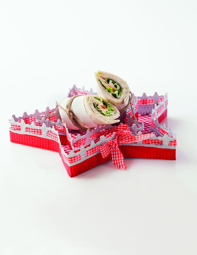 Τορτίγια με γαλοπούλα