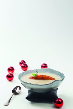 Σούπα με κάστανα και λουκάνικο Δράμας