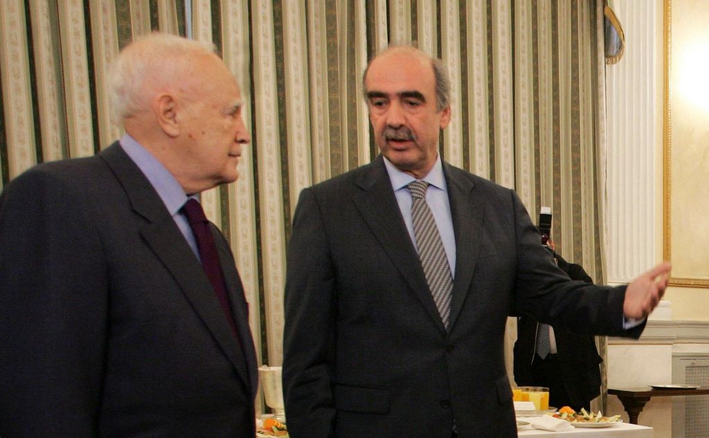 President Papoulias to receive Meimarakis at noon
