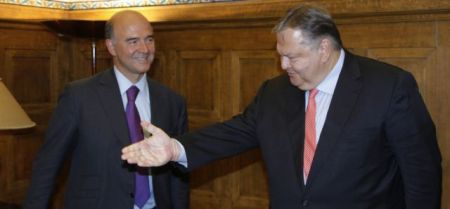 Συνάντηση-θρίλερ Βενιζέλου με Μοσκοβισί και Κοστέλο