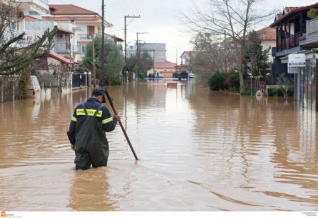 Δέκα ζώνες υψηλού κινδύνου για πλημμύρα στην Κ.Μακεδονία