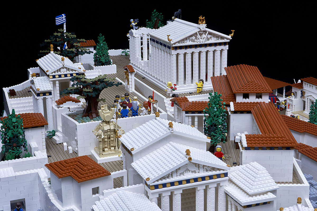 Η Ακρόπολη φτιαγμένη με Lego στο Μουσείο της Ακρόπολης