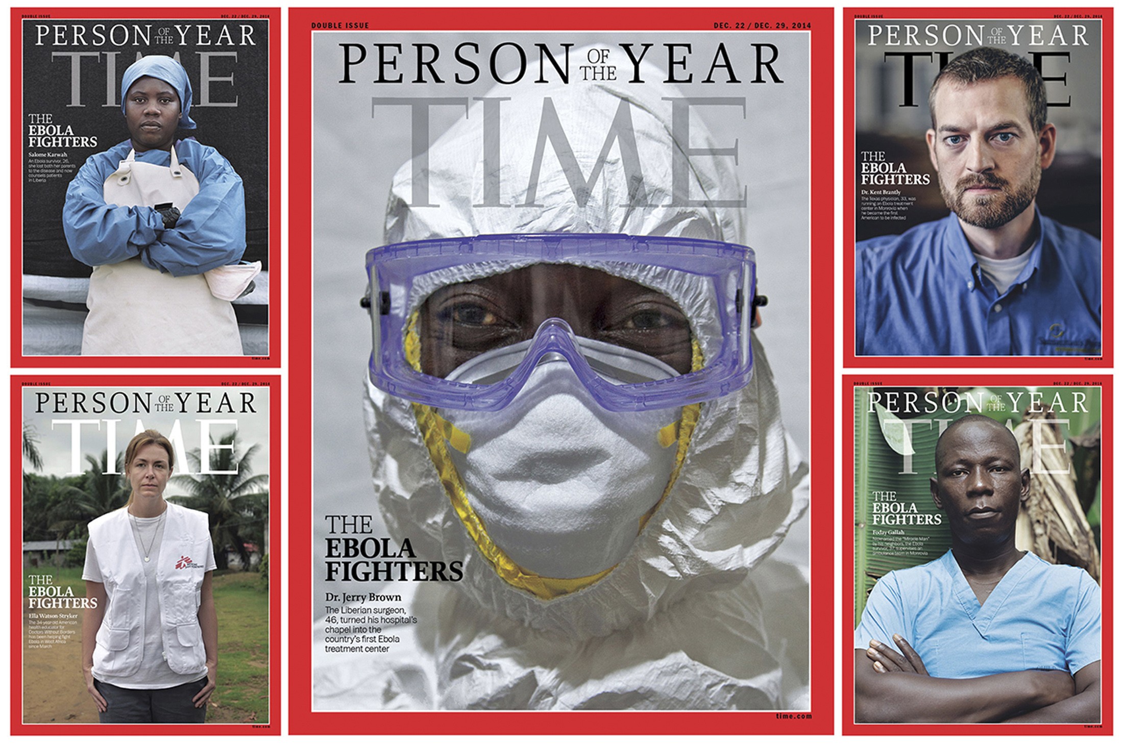 Time: Οι μαχητές κατά του Εμπολα είναι το «πρόσωπο της χρονιάς»