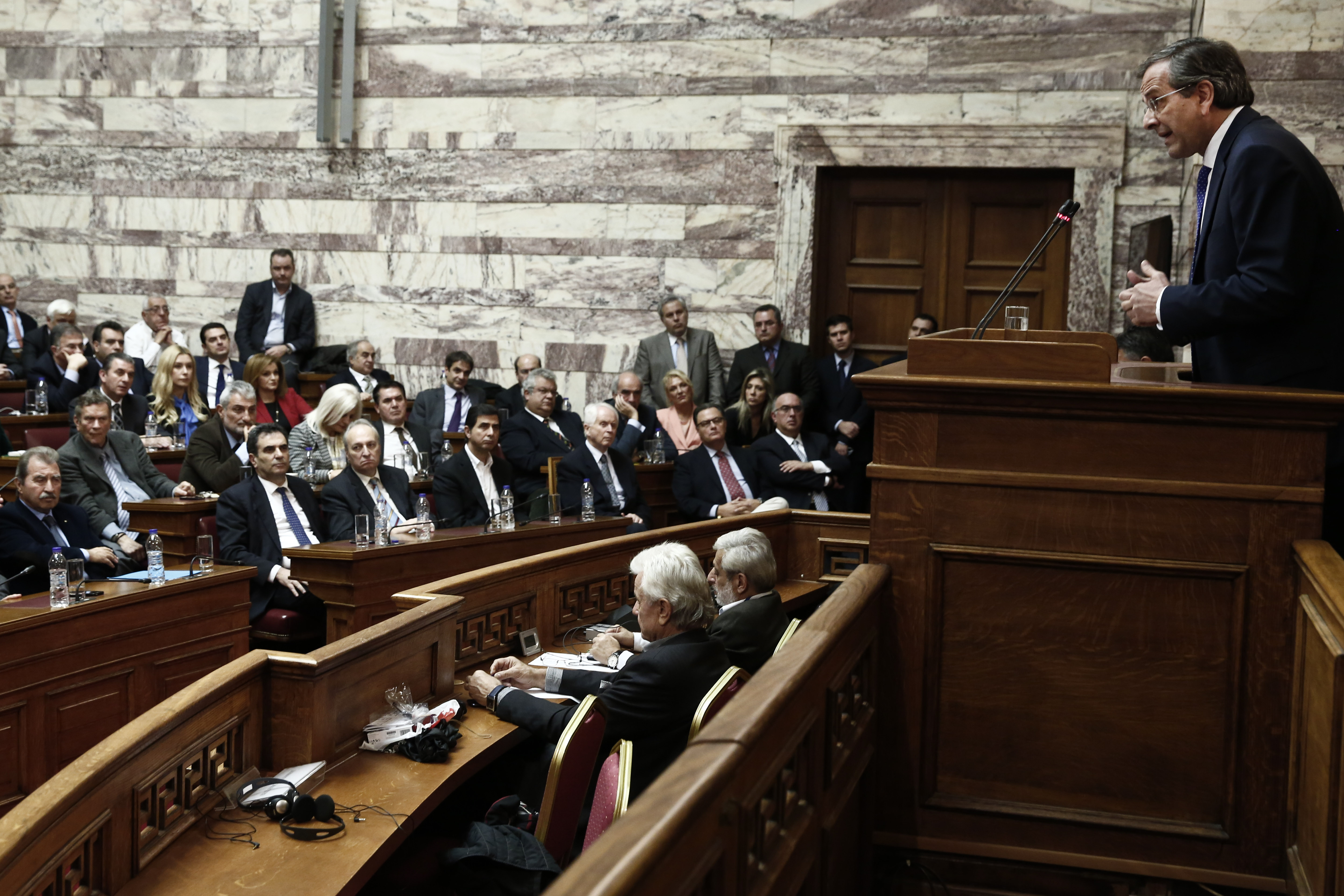 WSJ: Πόλωση μέσω του φόβου επιχειρεί ο Αντώνης Σαμαράς