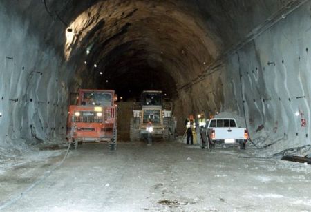 Ολοκληρώθηκε η διάνοιξη της σήραγγας στο όρος Οθρυς