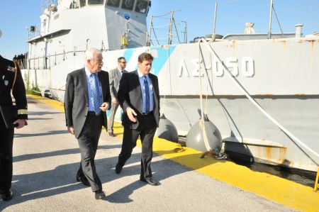 Τελετή βράβευσης για δυο σκάφη του Λιμενικού