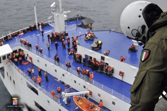 Evacuation of burning “Norman Atlantic” ferry boat concludes