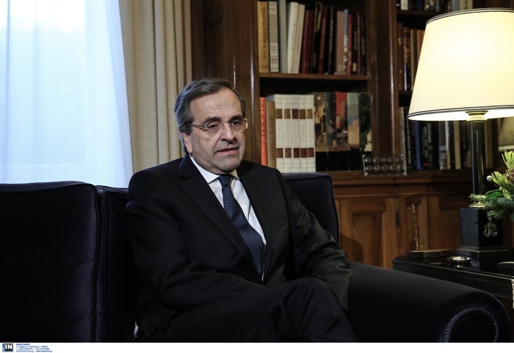 Σαμαράς: Ο ΣΥΡΙΖΑ οδηγεί τη χώρα σε στάση πληρωμών και χρεοκοπία