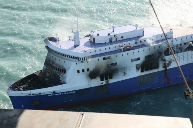 Norman Atlantic expected to arrive in Brindisi today