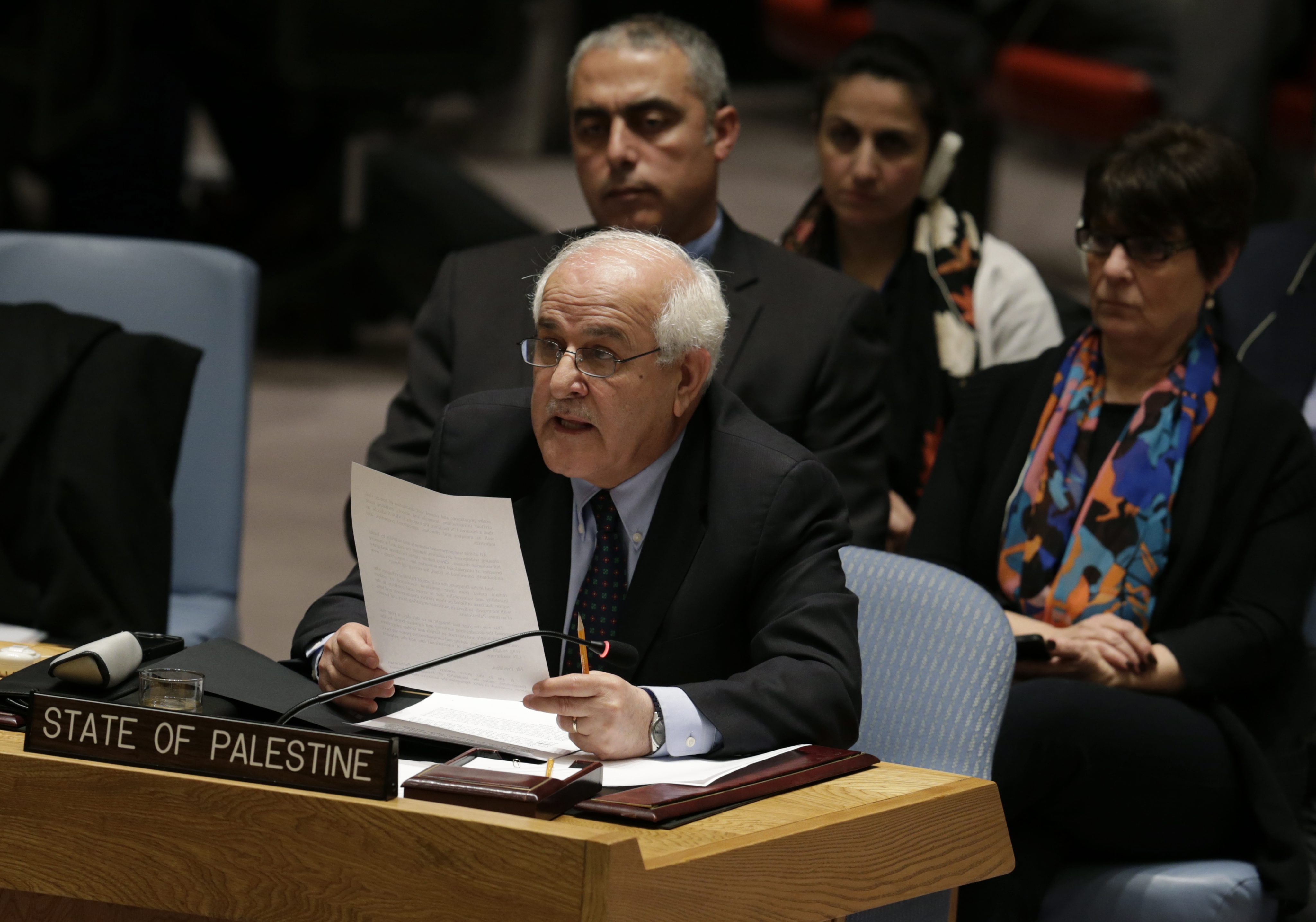 Απερρίφθη το παλαιστινιακό ψήφισμα ειρήνευσης από το Συμβούλιο του ΟΗΕ