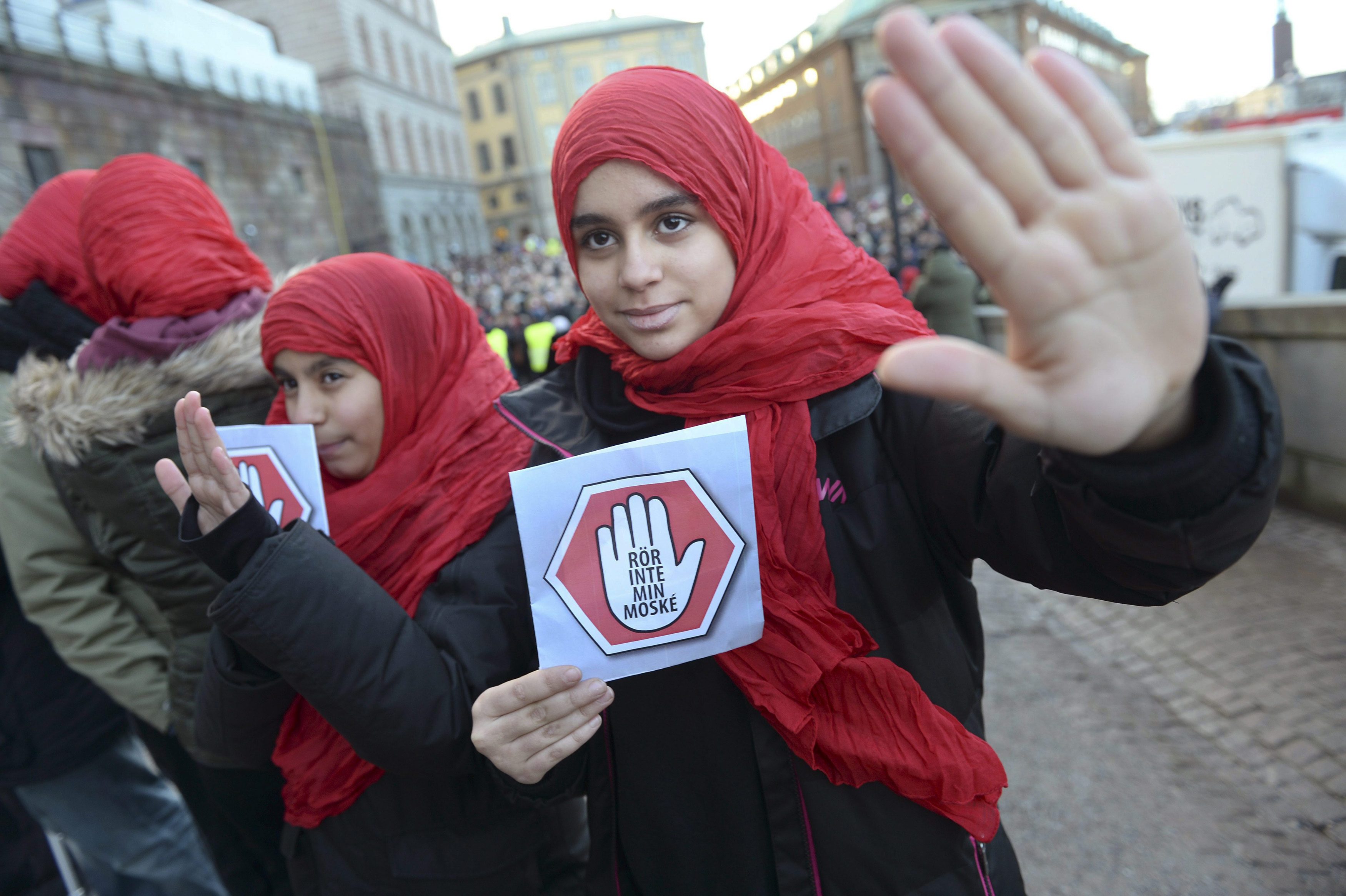 Στοκχόλμη: Διαδήλωση κατά της ισλαμοφοβίας