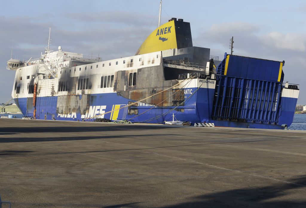 Αρχισαν οι έρευνες στο γκαράζ του Norman Atlantic