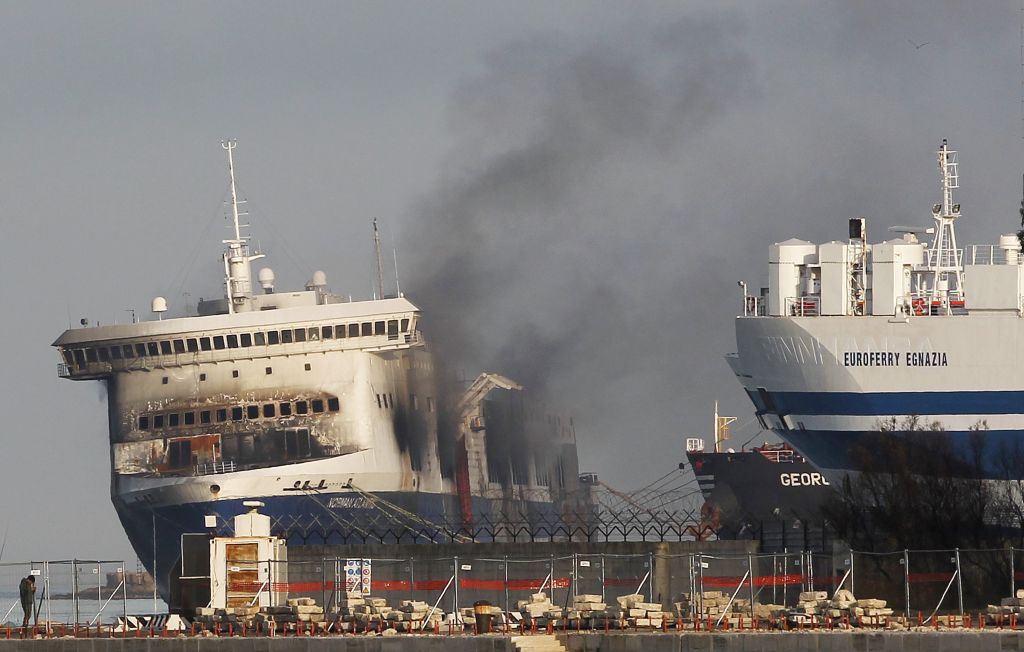 Norman Atlantic: Απανθρακωμένη σορός σε καμπίνα φορτηγού