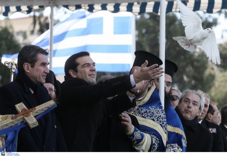 Ο Τσίπρας και το περιστέρι