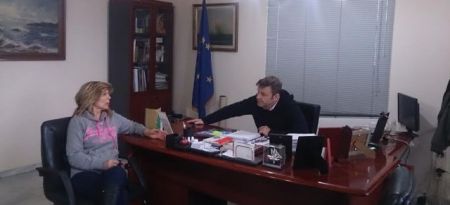 Η Κατερίνα Στανίση υποψήφια με τον Απόστολο Γκλέτσο στην Ημαθία