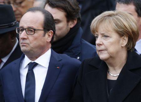 Μέρκελ-Ολάντ: Οι αποφάσεις της ΕΚΤ δεν πρέπει να παρερμηνευτούν