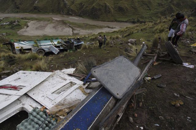 Περού: Καραμπόλα λεωφορείων με  37 νεκρούς και πάνω από 70 τραυματίες