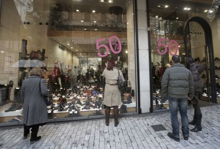 Λιανεμπόριο: Πτώση 1,5% του όγκου πωλήσεων το Νοέμβριο