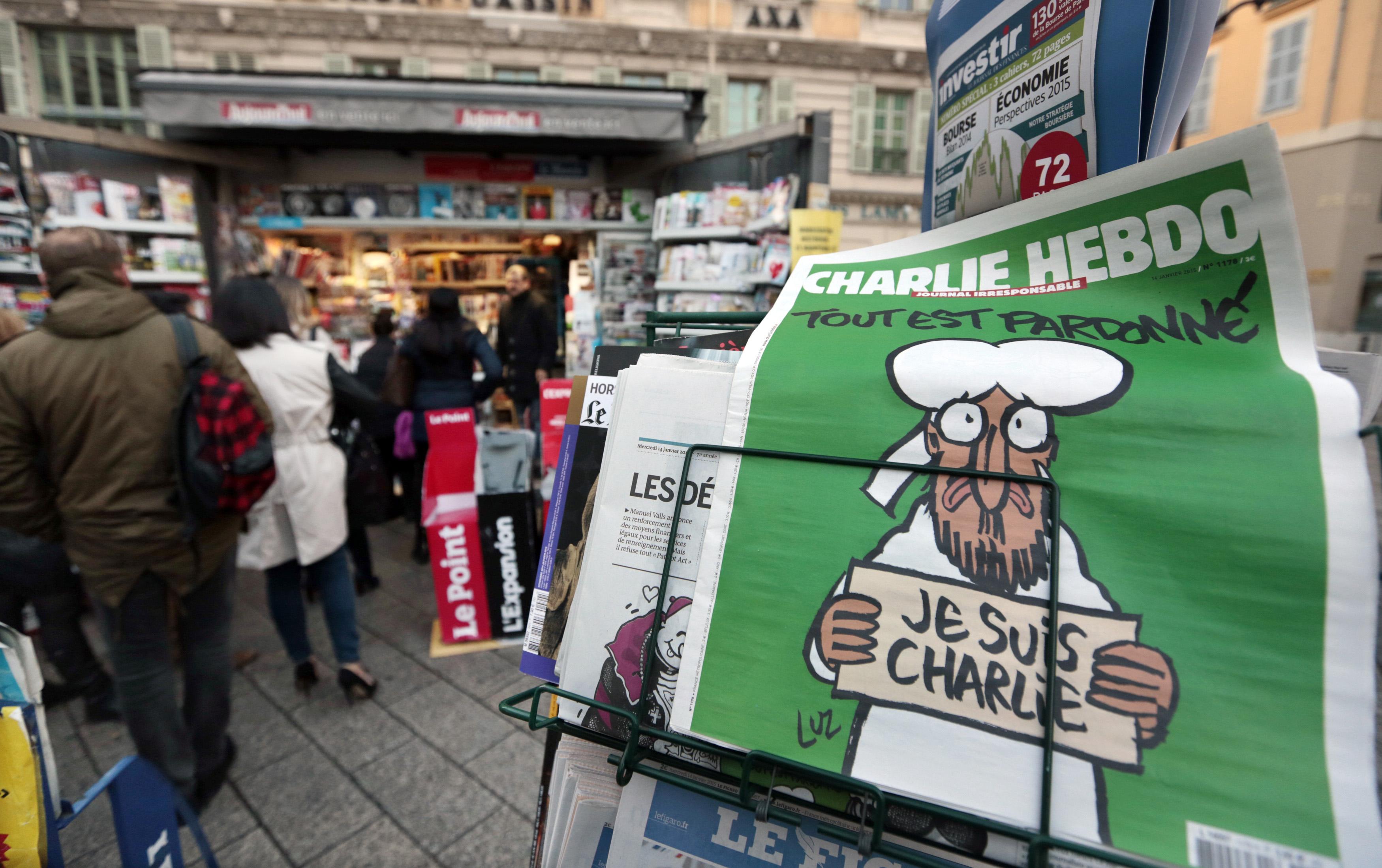 Απαγορεύτηκε το εξώφυλλο του Charlie Hebdo στην Τουρκία