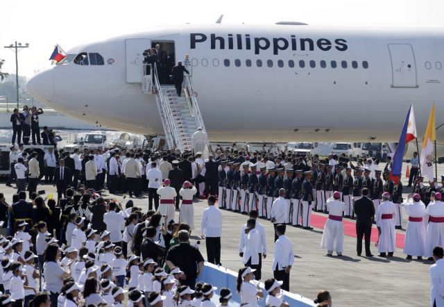Ολοκληρώθηκε η περιοδεία του πάπα Φραγκίσκου στην Ασία