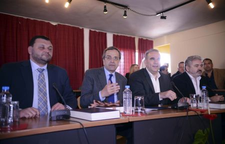 Αντ. Σαμαράς: «Δεν θα γίνει εδώ σοβιέτ, δεν θα γίνει κομμουνισμός»