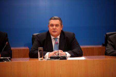 Σφοδρή επίθεση σε ΝΔ και ΠαΣοΚ από τον Π. Καμμένο